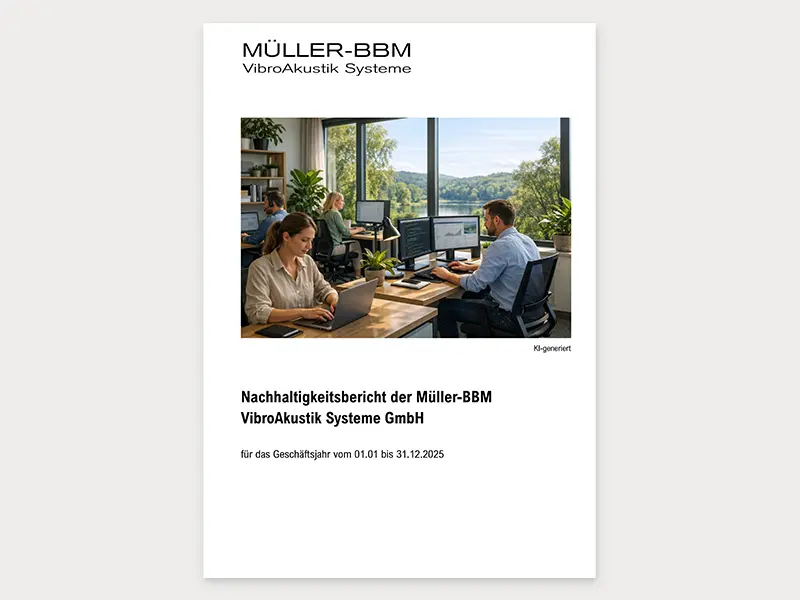 Titel unseres Nachhaltigkeitsbericht 2025